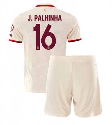Bayern Munich Joao Palhinha #16 Tredje Tröja Barn 2024-25 Kortärmad (+ Korta byxor)